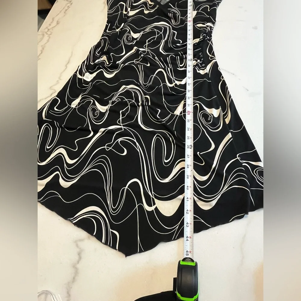 Ashley Stewart Black and white print dress - Picture 7 of 7